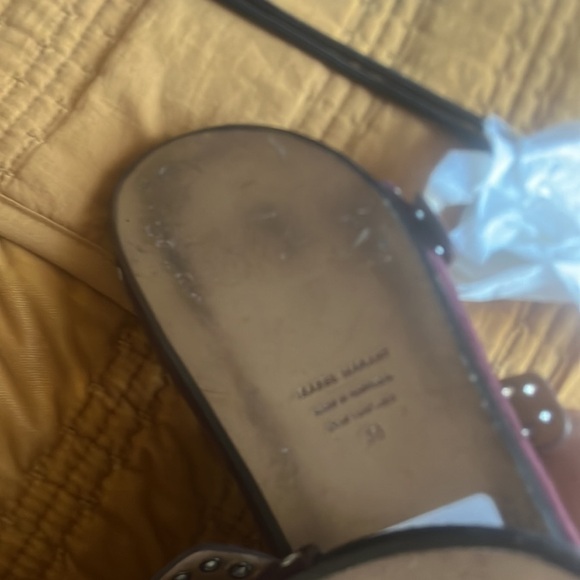 Isabel Marant Lenyo suede grommet slides - Picture 8 of 13